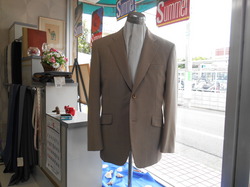 ダンヒルスーツのお直し