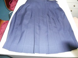 学生スカートのお直し