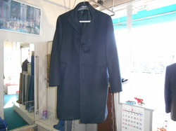 カシミアオーバーコートのお直し