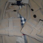 バーバリートレンチコートのお直し