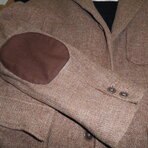 ツイードジャケットのお直し