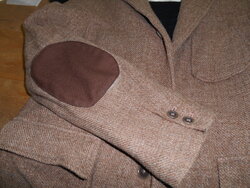 ツイードジャケットのお直し